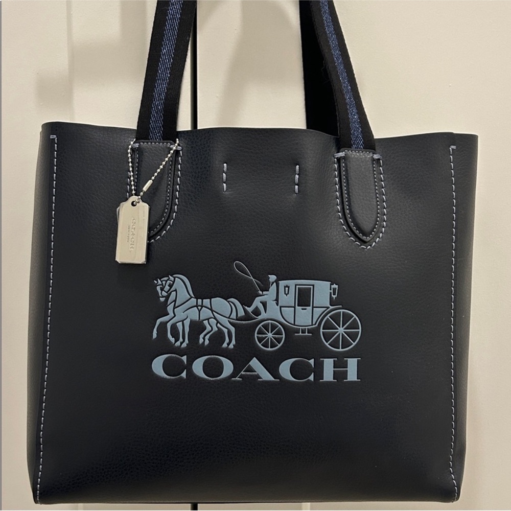 Coach Derby Navy and Light Blue Tote
NWOT - Picture 10 of 17